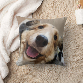 COUSSIN 스 마 일 강 아 얼 지 굴 베  개