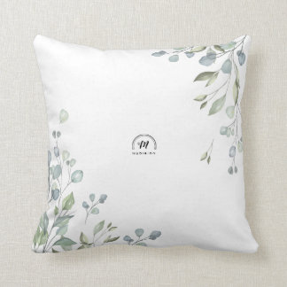 Coussin 001 Verdure Feuille Eucalyptus Simplement Minimali