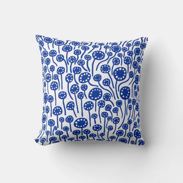 Coussin 090512 - Marine sur Blanc (Recto)