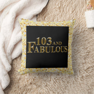 Coussin 103 Anniversaire