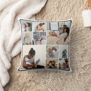 Coussin 10 Collage photo personnalisé