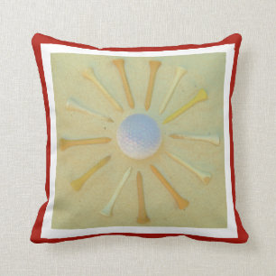 Coussin 10 Photo Instagram Collage rouge arrière - plan bl