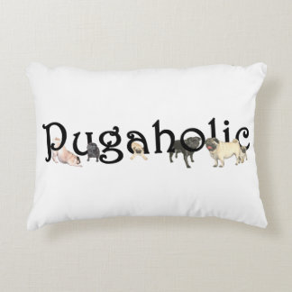 Coussin 16" d'accent de Pugaholic X12 "