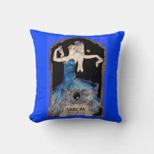 Coussin 1920 s Leyrecouver Arrow n° 1