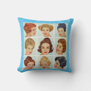 Coussin 1960 s hairstyles grid