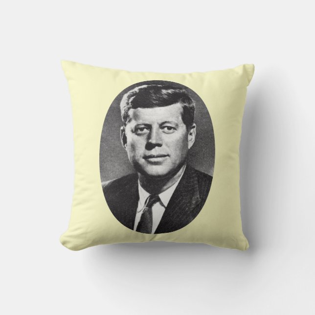 Coussin 1963 En Mémoire, Le Président Kennedy (Recto)