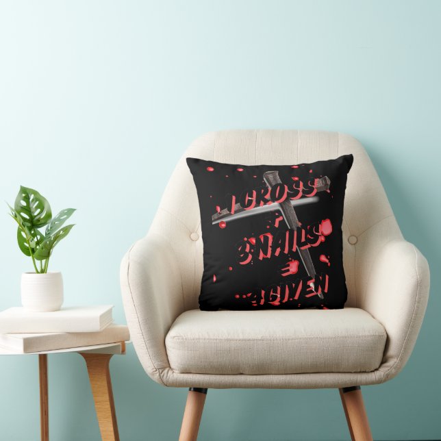 Coussin 1 croix 3 ongles 4donnés (Chaise)