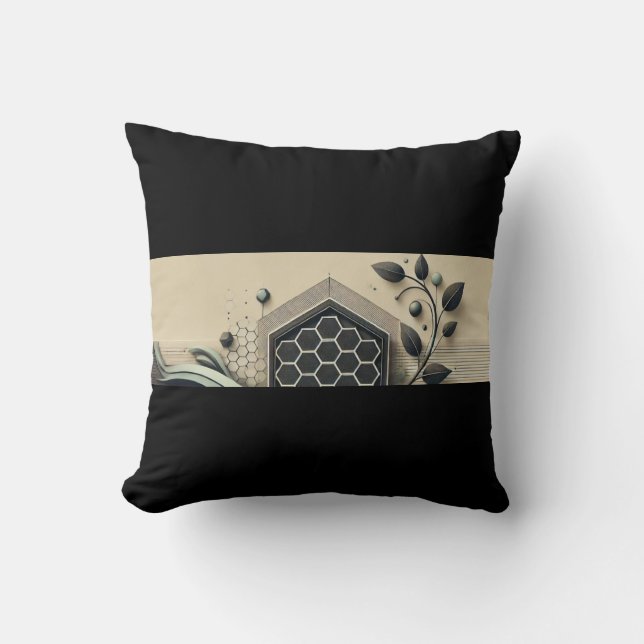 Coussin 1 Gorille de Silverback contre 100 humains_3 (Recto)