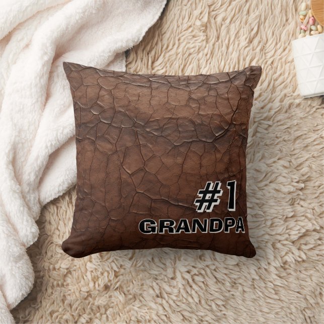 Coussin #1 Papi Cuir-vrai (Couverture)