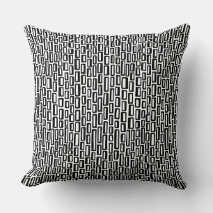 Coussin 200515 - Noir sur blanc