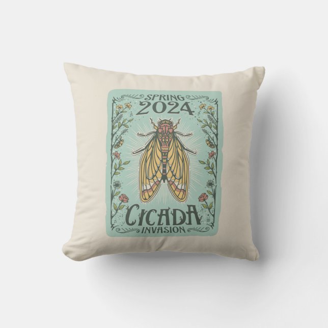 Coussin 2024 Printemps Canada Invasion (Recto)