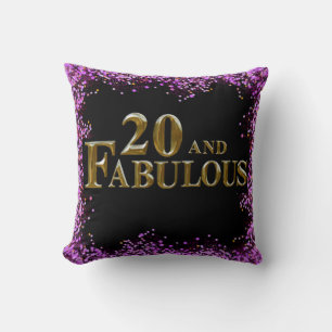 Coussin 20e anniversaire