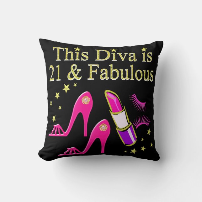 COUSSIN 21 & FABULOUS PINK SHOE ET LIPSTICK DIVA DESIGN (Recto)