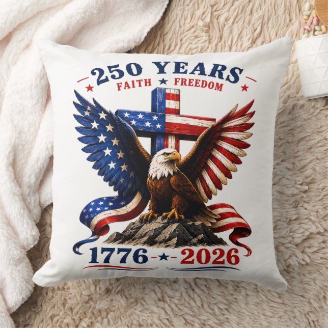 Coussin 250 ans de foi et de liberté (Couverture)