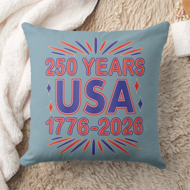 Coussin 250 ans USA | Semiquinentenaire 1776-2026 (Couverture)