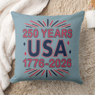Coussin 250 ans USA   Semiquinentenaire 1776-2026