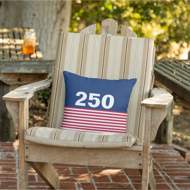 Coussin 250 Red White and Blue USA Anniversary (Chaise)