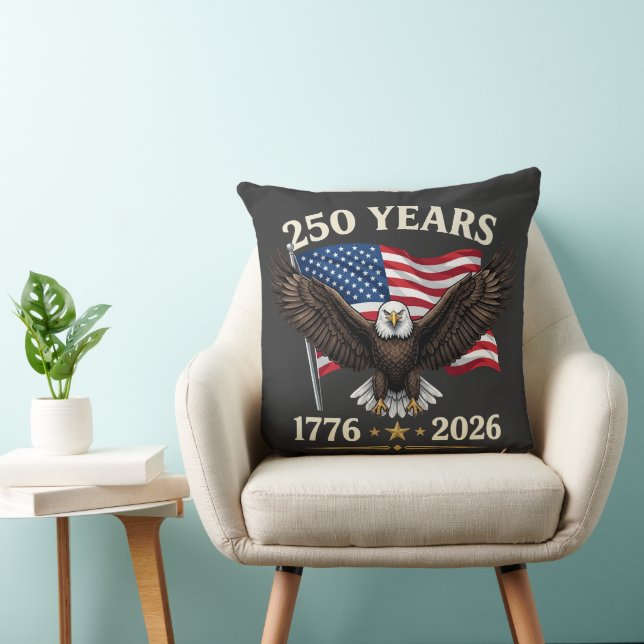 Coussin 250e anniversaire USA (Chaise)