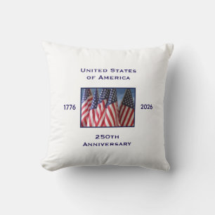 Coussin 250e anniversaire USA Patriotique
