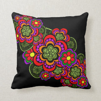 Coussin 2 floral d'automne