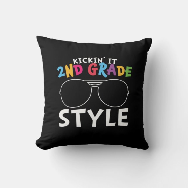 Coussin 2e année d'enseignant 2e année (Recto)