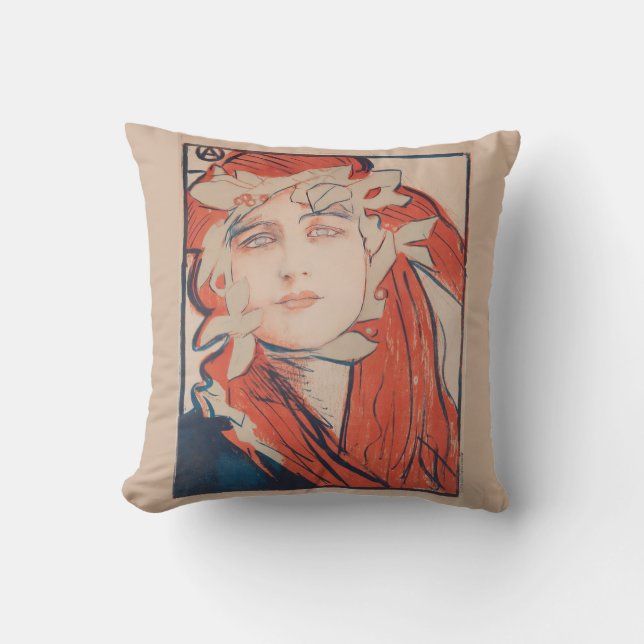 Coussin 2e exposition de la Société des artistes polonais (Recto)