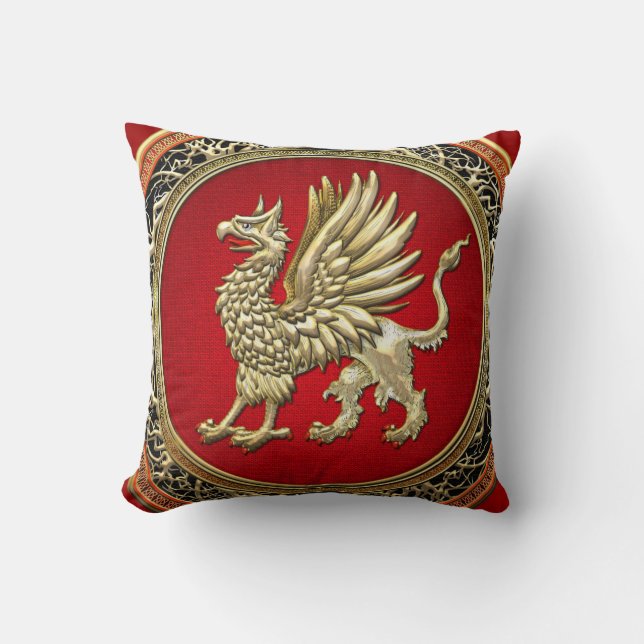 Coussin [300] Griffin d'or sacré (Recto)