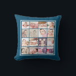 Coussin 32 Photo Collage unique personnalisée<br><div class="desc">Un d'un unique personnalisable do-it-yourself personnalisé collage photo coussin de Ricaso .. idéal pour garder des idées cadeaux - ajouter 32 photos à l'avant et à l'arrière - modifier la couleur de l'arrière - plan pour répondre à vos besoins en cliquant sur "personnaliser" vous pouvez également changer la couleur du...</div>