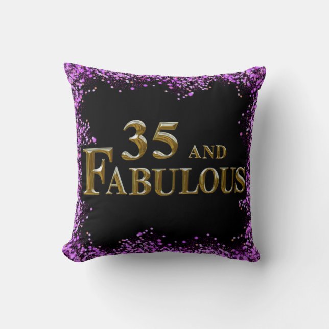 Coussin 35e anniversaire  (Recto)