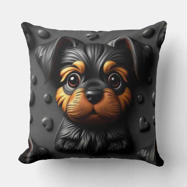 Coussin 3D Puppy Pillow (Recto)