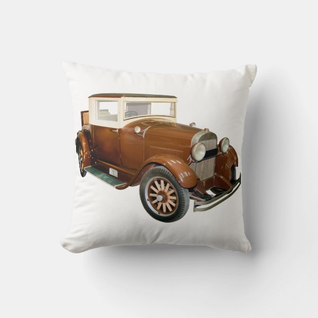 Coussin 40s Vintage Automobile - Transport (Recto)