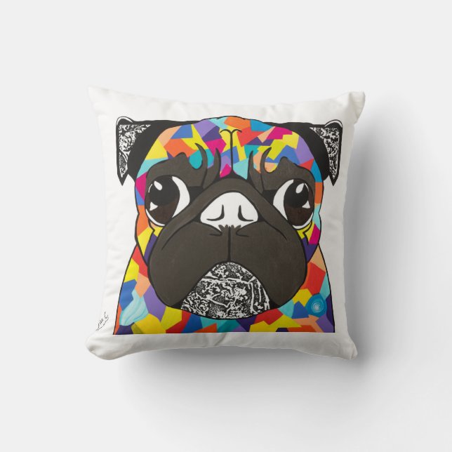 Coussin 41 cm X 41 cm de jet (Recto)