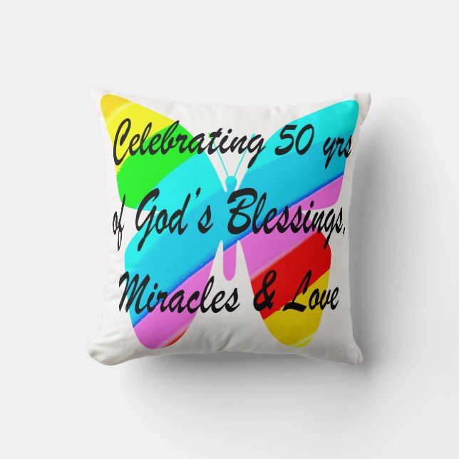 COUSSIN 50 ANS DE BÉNÉDICTIONS (Recto)