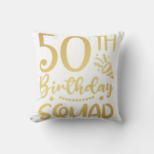 Coussin 50e Anniversaire Escouade 50