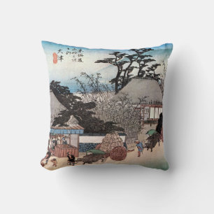 Coussin 54. 大津宿, 広重 Ōtsu-juku, Hiroshige, Ukiyo-e