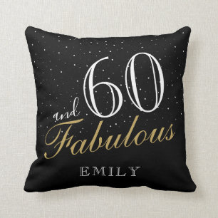 Coussin 60 et fabuleux Elegant Black 60e anniversaire