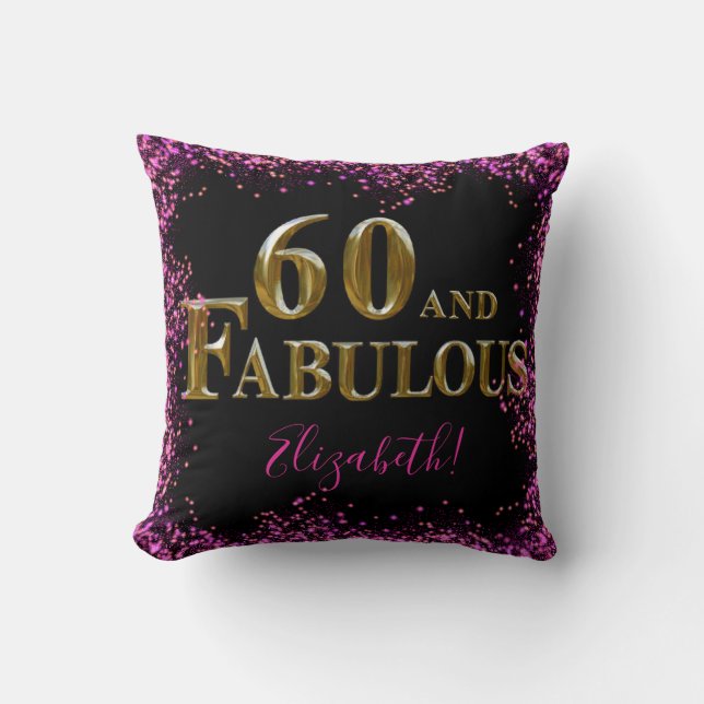 Coussin 60e anniversaire  (Recto)