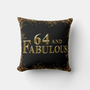 Coussin 64e anniversaire 