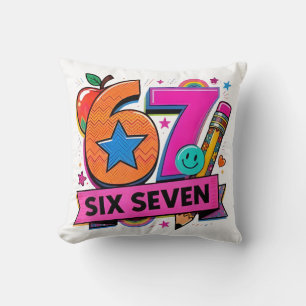 Coussin 67 Jours École 67 Six Sept Drôle 67 Enseignants Ét