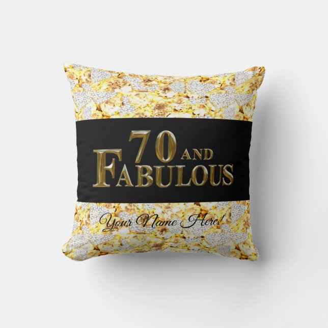Coussin 70e anniversaire  (Recto)