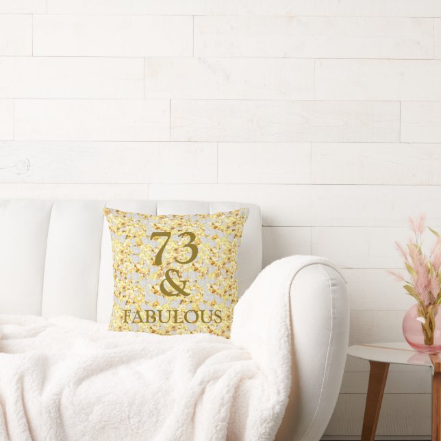 Coussin 73e anniversaire  (Canapé)