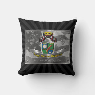Coussin 75e régiment de Rangers