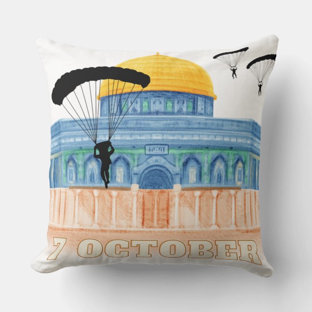 Coussin 7 octobre (Recto)