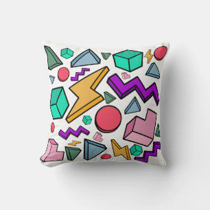 Coussin 80s esthétique Vintage rétro