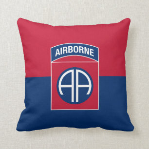 Coussin 82e division aérienne Flag Military Vétéran