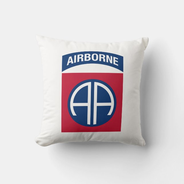 Coussin 82e division aéroportée Insignia (Recto)