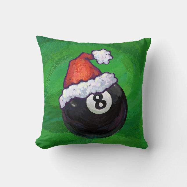 Coussin 8 Bal Christmas Green (Recto)