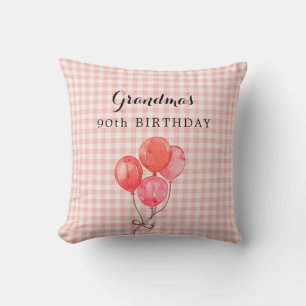 Coussin 90e anniversaire de grand-mère