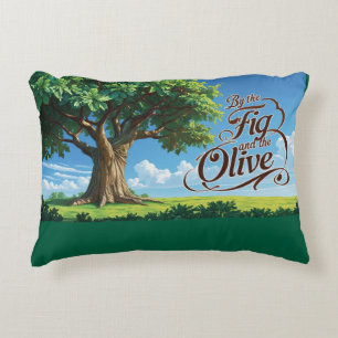 Coussin à accent - Arbres religieux dans l'islam