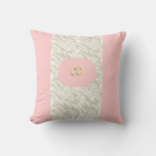 Coussin à anneau rose Mariage